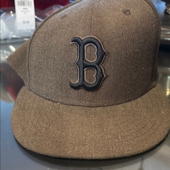 New Era Other - Brown Cap with Black 'B' Logo